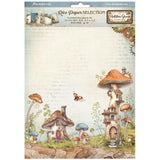 Stamperia Assorted Rice Paper A4 6/Sheets, Hidden Grove