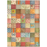 Stamperia Assorted Rice Paper A4 6/Sheets, Sunflower Art