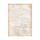 Stamperia, Assorted Rice Paper Backgrounds A6 8/Sheets, Oh La La