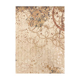 Stamperia Assorted Rice Paper Backgrounds A6 8/Sheets, Coffee And Chocolate