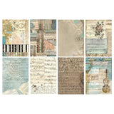 Stamperia, Assorted Rice Paper Backgrounds A6 8/Sheets, Music (DFSAK6033)