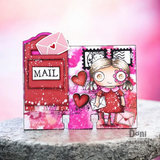 AALL And Create, Die-cutting Die Set, #DI-81, Envelope Charm