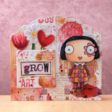 AALL And Create, Die-cutting Die Set, #DI-83, Stemmed Pouch