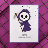 Spellbinders Etched Dies, Dancin' Grim (S3-491)