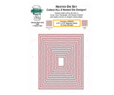Product Well, Nested Die Set, Assorted Style, Includes a BONUS Magnetic Sheet for Easy Storage