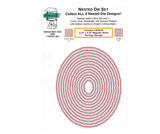 Product Well, Nested Die Set, Assorted Style, Includes a BONUS Magnetic Sheet for Easy Storage