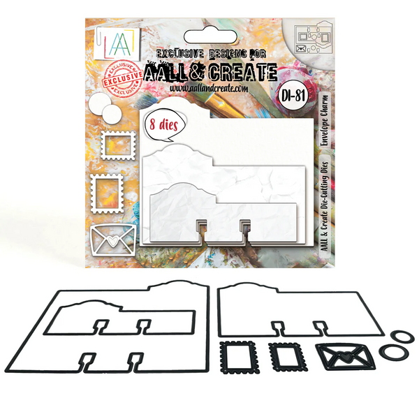 AALL And Create, Die-cutting Die Set, #DI-81, Envelope Charm