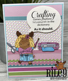 Riley & Company, Clear Stamps, Dress Up Riley, Crafters