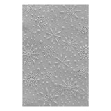 Spellbinders 3D Embossing Folder 5.5"x8.5", Flurry Of Snowflakes (E3D-042)