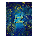 Spellbinders 3D Embossing Folder By Dawn Bibby, Feather Flourish