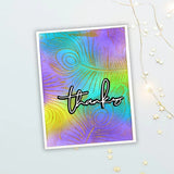 Spellbinders 3D Embossing Folder By Dawn Bibby, Feather Flourish