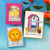 Spellbinders 3D Embossing Folder From La Dolce Vita, Lemon Fresco (E3D-134)