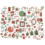 49 And Market Mini Laser Cut Outs, Evergreen Season (ES-28522)