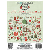 49 And Market Mini Laser Cut Outs, Evergreen Season (ES-28522)