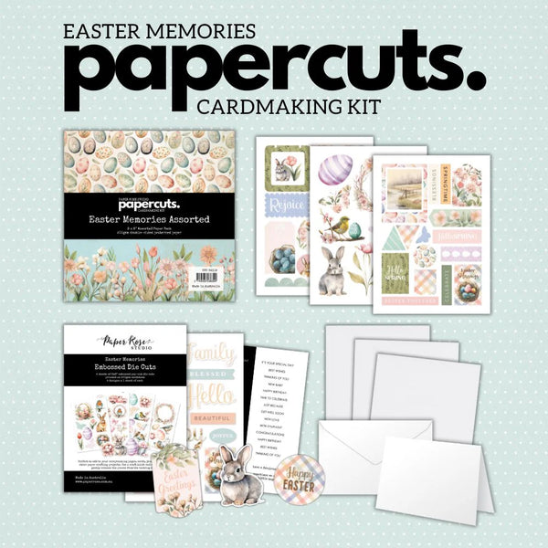 Paper Rose, Easter Memories Papercuts Cardmaking Kit (34119)