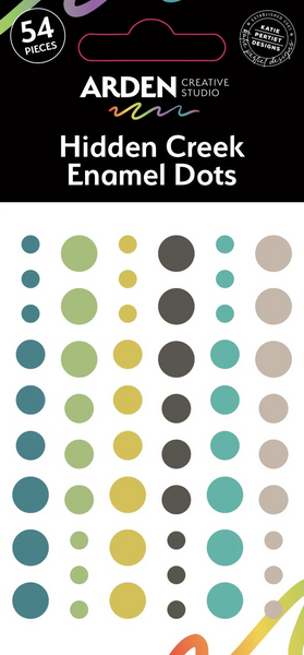 Arden Creative Studio, Hidden Creek Collection, Enamel Dots
