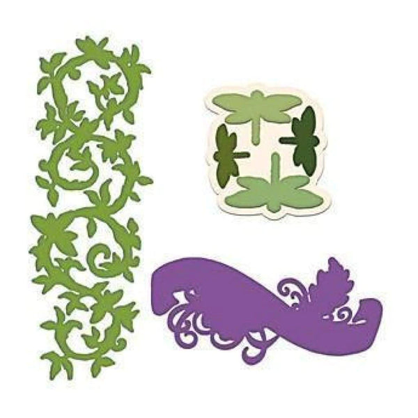 Heartfelt Creations, Decorative Dragonfly Collection, Cut & Emboss Dies, Enchanted Dragonflies