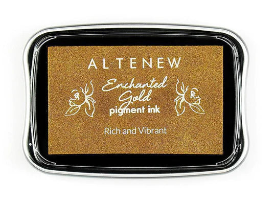 Altenew, Pigment Ink, Enchanted Gold (Rich and Vibrant)