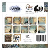 3Quarter Designs, Father Figure, 8x8 Design Paper Pad