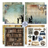 3Quarter Designs, Father Figure, 6x6 Design Paper Pad