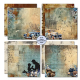 3Quarter Designs, Father Figure, 8x8 Design Paper Pad