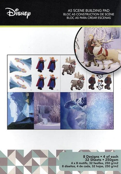 Disney Frozen, A5 Scene Building Pad 32 Sheet