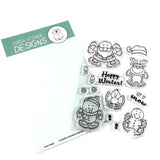 Gerda Steiner Designs, 4"x6" Clear Stamp Set, Snow Angel