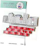 Gerda Steiner Designs, 4"x6" Clear Stamp Set, Skyline