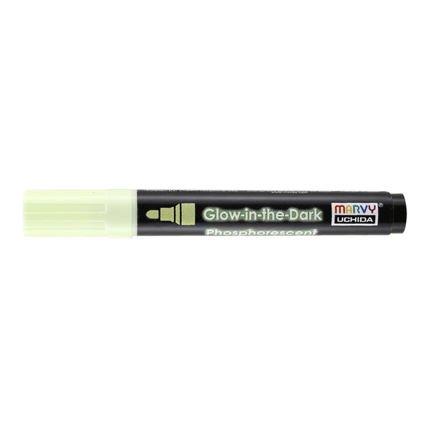 Uchida, DecoFabric Glow In The Dark Marker Chisel Tip, Green