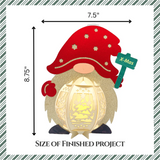 CrafTreat DIY Paper Lanterns, Gnome
