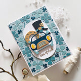 Spellbinders Etched Dies, From the Gnome Drive Collection, Gnome Drive Spring (S4-1314)