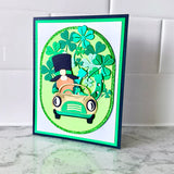 Spellbinders Etched Dies, From the Gnome Drive Collection, Gnome Drive Spring (S4-1314)