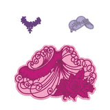 Heartfelt Creations, Floral Fashionista Collection, Cling Stamps & Dies Set Combo, Elements of Fashion
