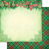 Heartfelt Creations Double-Sided Paper Pad 12"X12" 24/Pkg, Holiday Ornament Collection