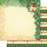 Heartfelt Creations Double-Sided Paper Pad 12"X12" 24/Pkg, Holiday Ornament Collection