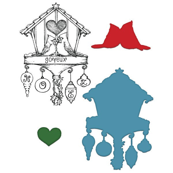 Heartfelt Creations, Cardinal Haven, Stamp and Die Combo - Scrapbooking Fairies