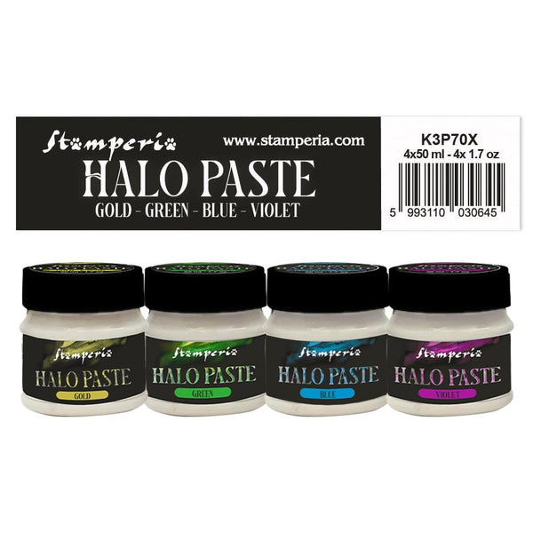 Stamperia Halo Paste 50ml 4/Pkg, Assorted (Please see note)