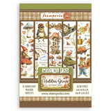 Stamperia, A5 Washi Pad 8/Pkg, Hidden Grove (SBW17)