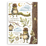 Stamperia, A5 Washi Pad 8/Pkg, Hidden Grove (SBW17)