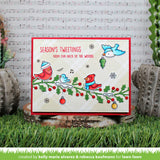 Lawn Fawn, Lawn Cuts Custom Craft Die, Holly Leaves Border (LF3257)