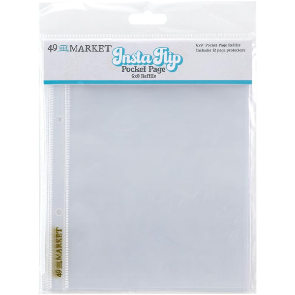 49 And Market InstaFlip Pocket Page, 6"X8" Refills (IFP-29192)