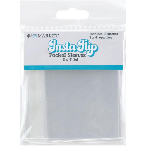 49 And Market InstaFlip Sleeves, 3"X4" (IFP-29215)