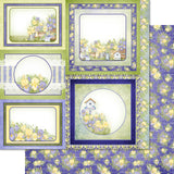 Heartfelt Creations Double-Sided Paper Pad 12"X12" 24/Pkg, Iris Garden Collection