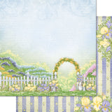 Heartfelt Creations Double-Sided Paper Pad 12"X12" 24/Pkg, Iris Garden Collection