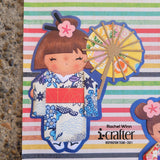 i-crafter Dies by Lynda Kanase, Kokeshi Dress Up