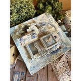 Stamperia, Soft Maxi Mould A5, Blue Land Plates