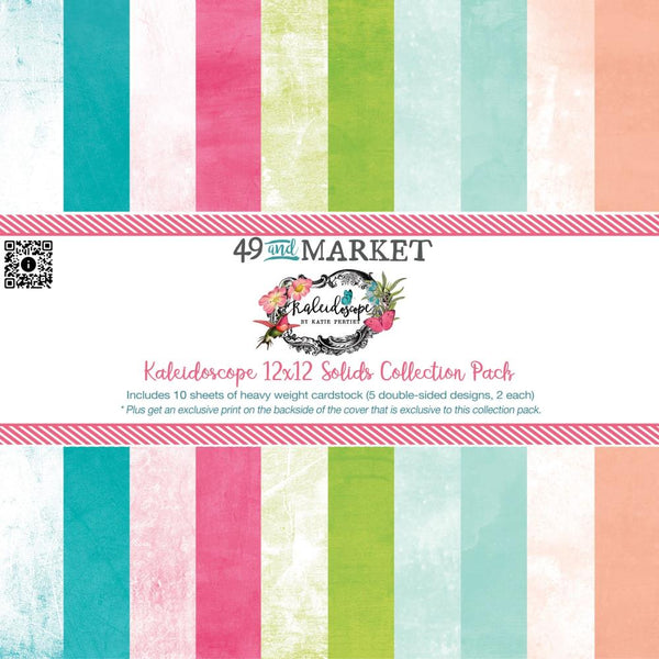 49 And Market Collection Pack 12"X12", Kaleidoscope Solids