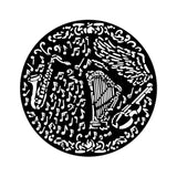 Stamperia, Stencil 7"X7", Music, Violin And Trumpet