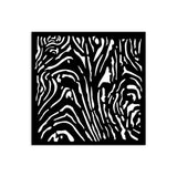 Stamperia, Thick Stencil 4.72"X 4.72", Hidden Grove, Wood Pattern (KSTDS29)