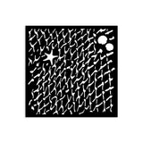 Stamperia, Thick Stencil 4.72"X 4.72", Silent Sea, Net (KSTDS39)
